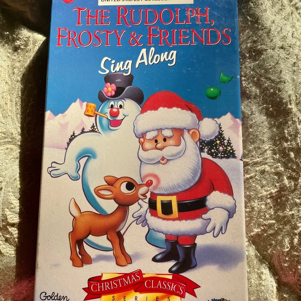 ❄️ The Rudolph, Frosty & Friends Sing Along ❄️🦌⛄️ VHS Video TAPE